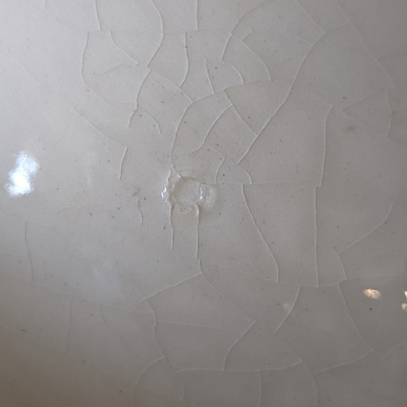 Vtg Art Pottery Ceramic Planter Christmas Flower - Picture 7 of 7